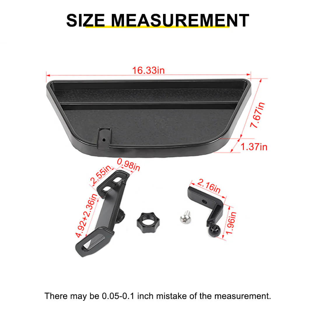 For 2011-2020 Jeep Grand Cherokee WK2 Interior Mulfuntion Dashboard tablet stand Holder Storage Box Tray Bracket - Image 8