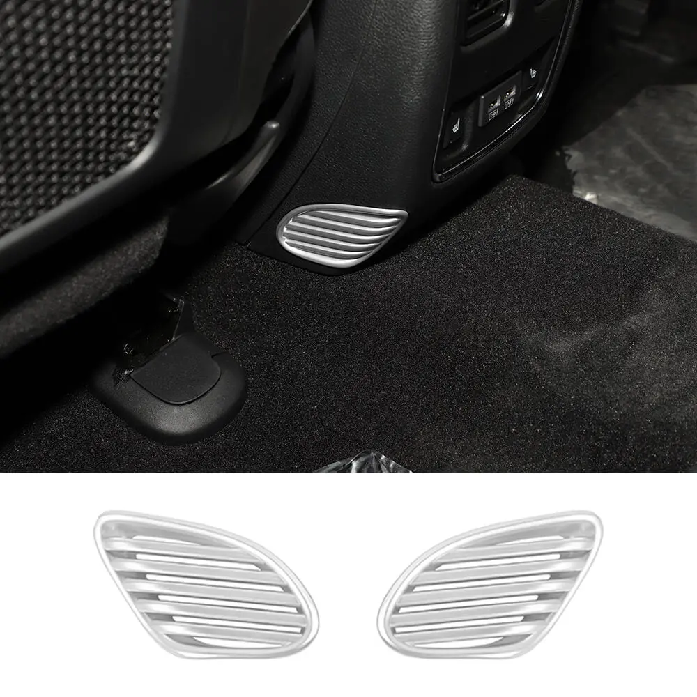 For 2011-2020 Jeep Grand Cherokee WK2 Rear Lower Air Outlet Vent Cover Trim Decor