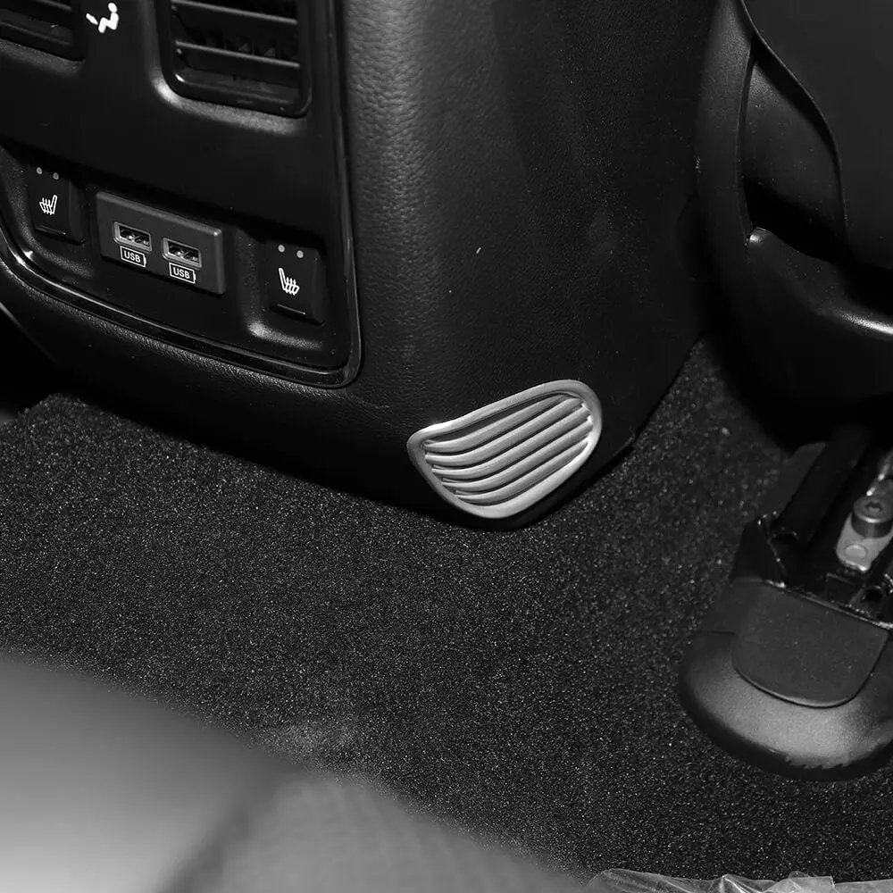 For 2011-2020 Jeep Grand Cherokee WK2 Rear Lower Air Outlet Vent Cover Trim Decor - Image 2