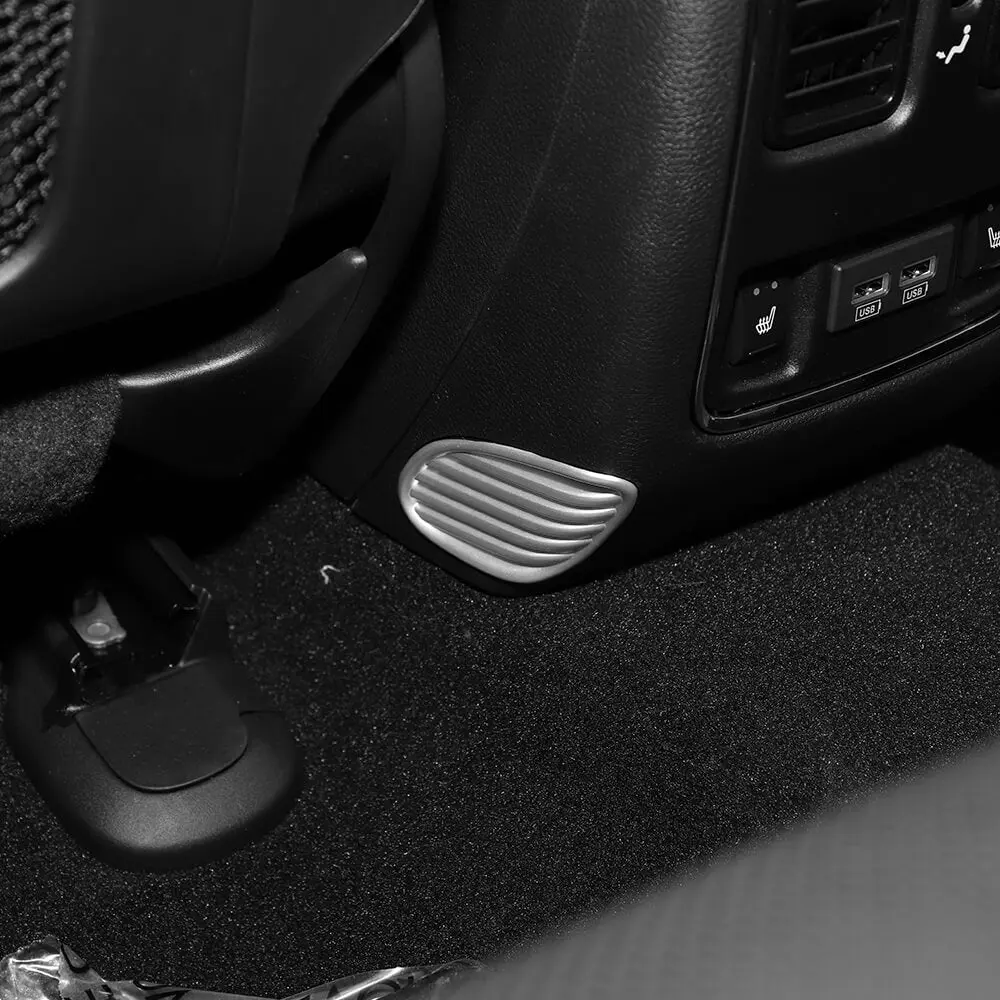 For 2011-2020 Jeep Grand Cherokee WK2 Rear Lower Air Outlet Vent Cover Trim Decor - Image 4