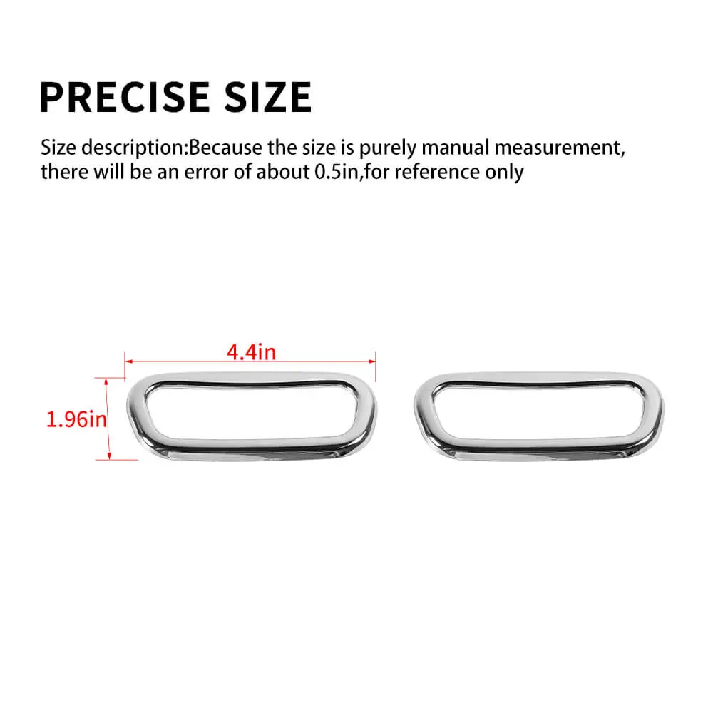 For 2011-2020 Jeep Grand Cherokee WK2 Rear Tailgate Handle Cover Trim - Image 8