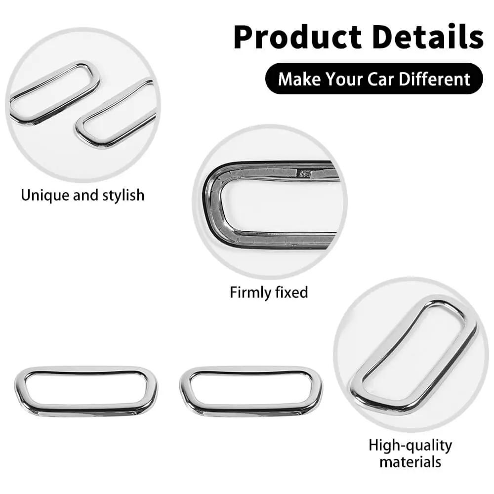 For 2011-2020 Jeep Grand Cherokee WK2 Rear Tailgate Handle Cover Trim - Image 9