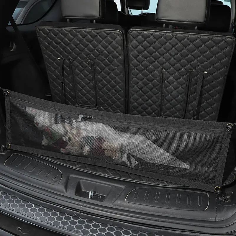 For 2011-2020 Jeep Grand Cherokee WK2 Rear Trunk Shelf Mesh Net Storage Bag - Image 4