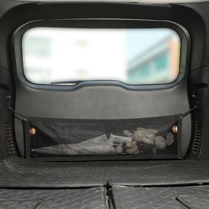 For 2011-2020 Jeep Grand Cherokee WK2 Rear Trunk Shelf Mesh Net Storage Bag - Image 7