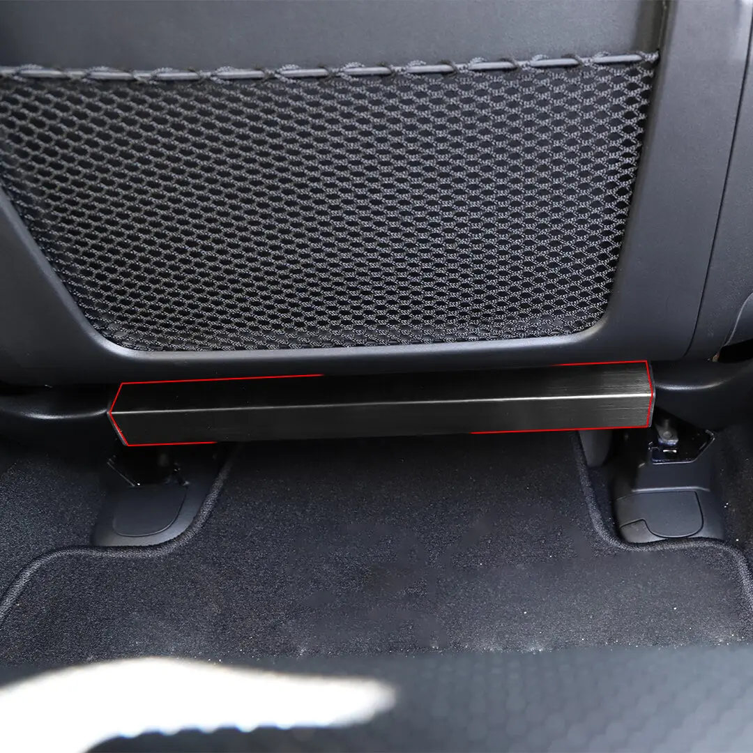 For 2011-2020 Jeep Grand Cherokee WK2 Seat Back Anti-kick Panel Protection Trim Cover (2 pcs) - Image 4