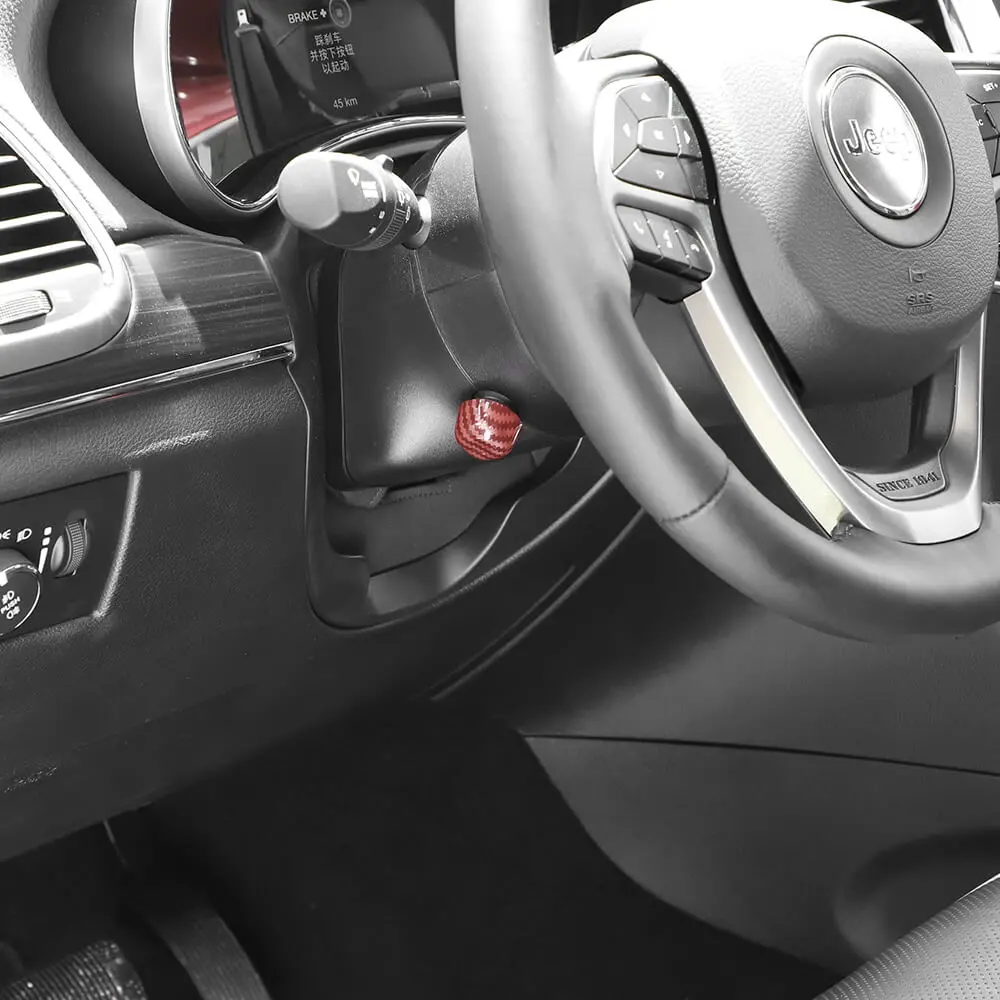 For 2011+ Jeep Grand Cherokee Steering Wheel Adjustment Switch Cover Trim Bezel - Image 5