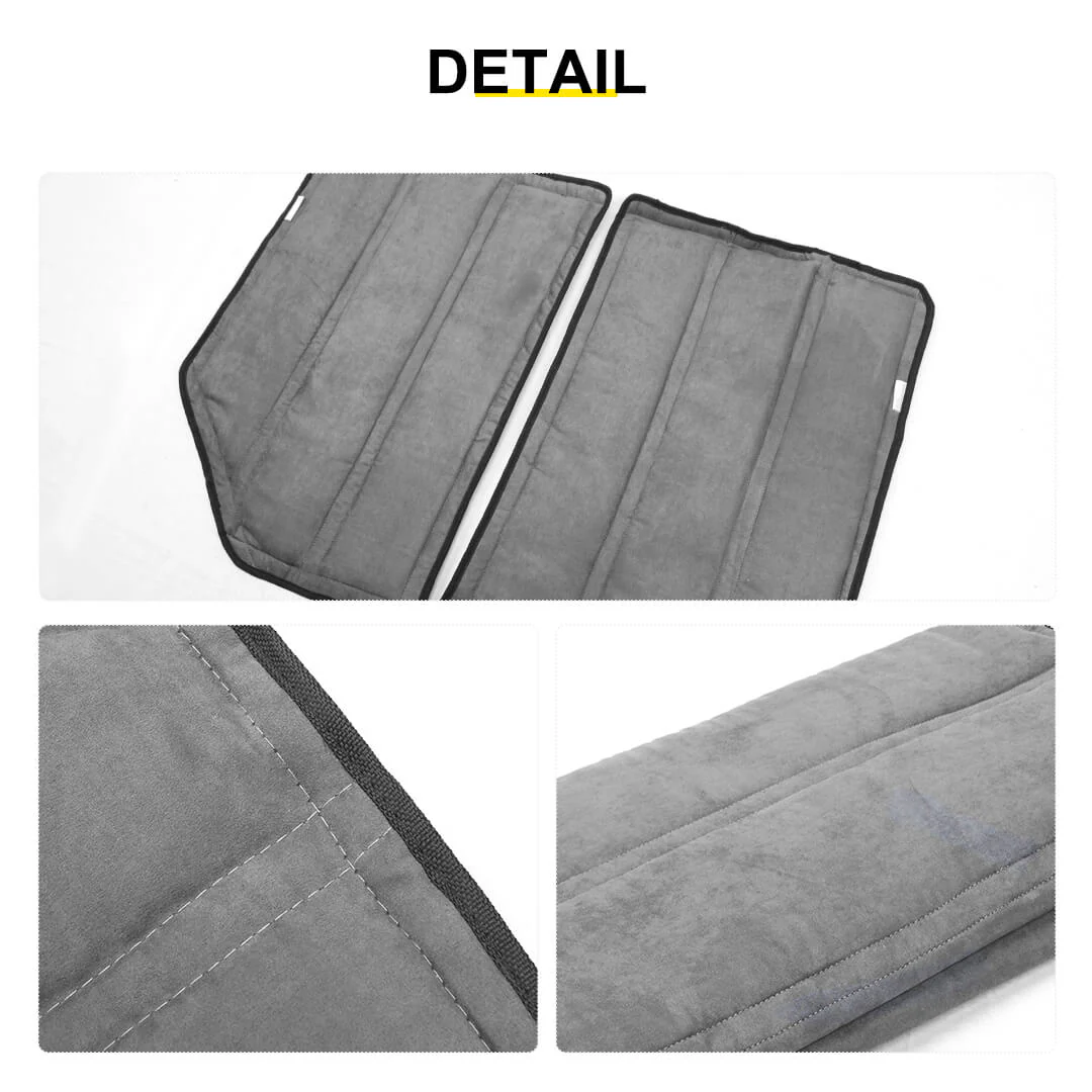 For 2012-2018 Jeep Wrangler JK Car Top Roof Insulation Cotton Sound Deadener (4 pcs) - Image 9