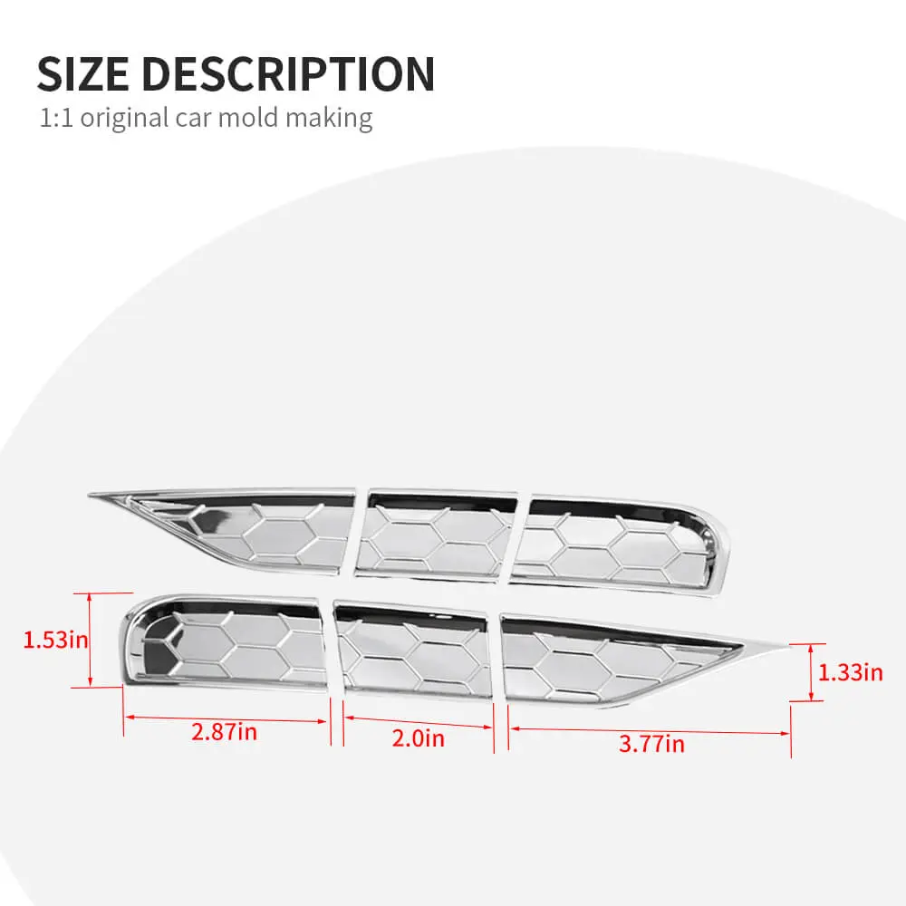 For 2014-2016 Jeep Grand Cherokee WK2 Headlight Cleaning Cover Trim Bezels - Image 10