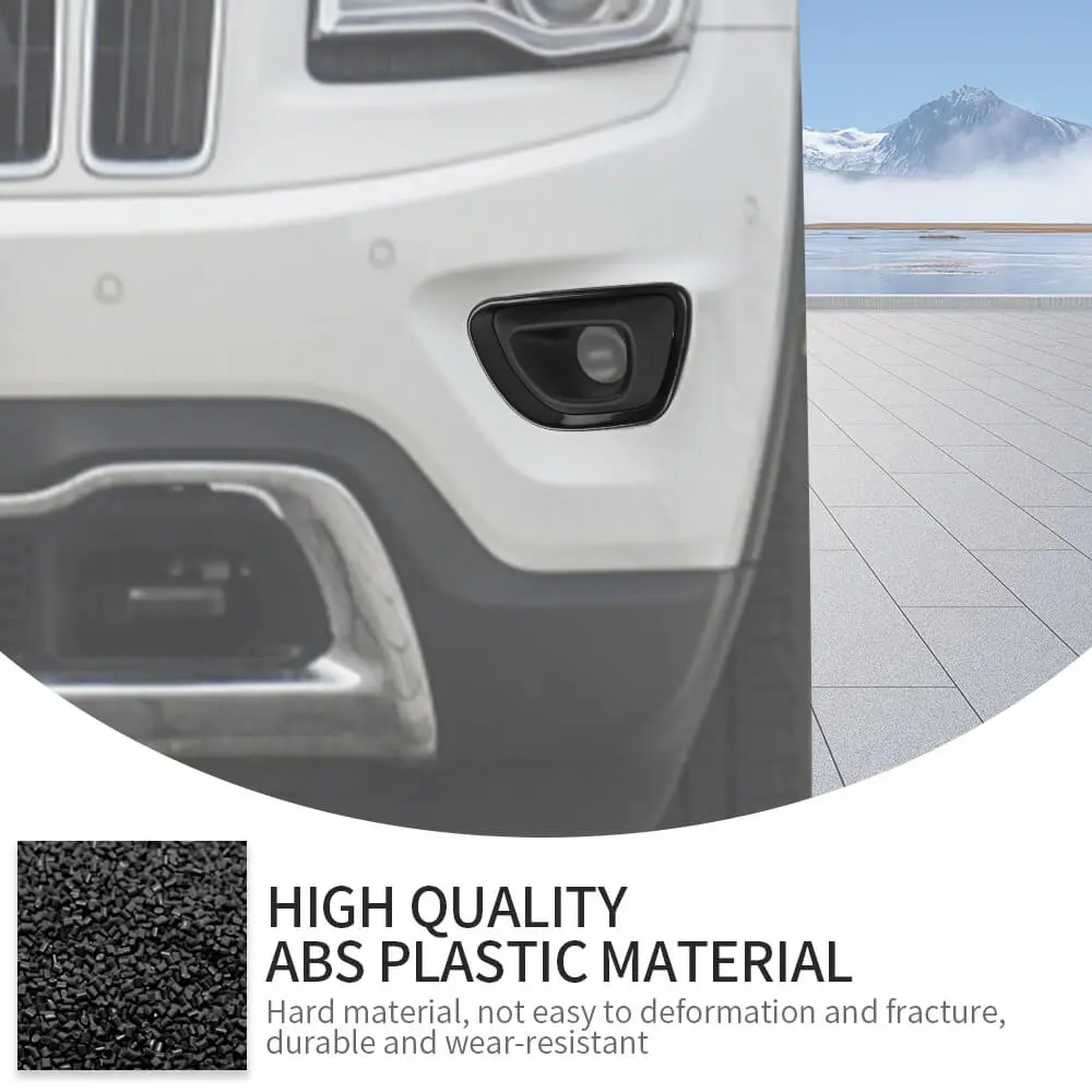 For 2014-2016 Jeep Grand Cherokee WK2 Original car Front Fog Light Lamp Cover Trim--Original Accessories - Image 6