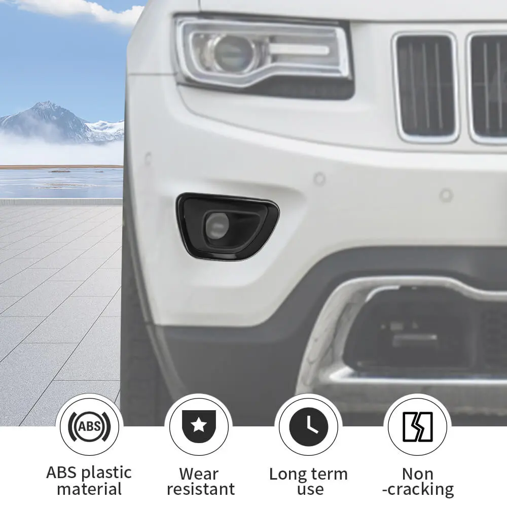 For 2014-2016 Jeep Grand Cherokee WK2 Original car Front Fog Light Lamp Cover Trim--Original Accessories - Image 7