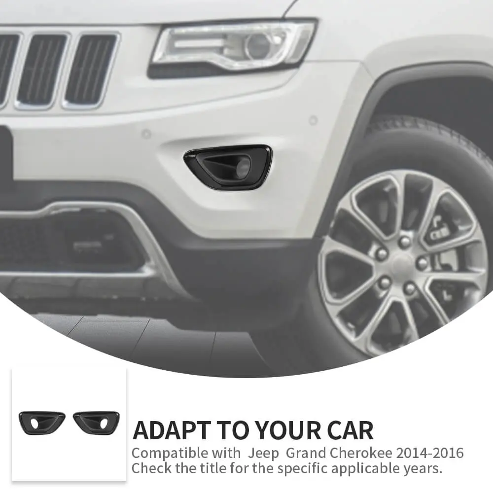 For 2014-2016 Jeep Grand Cherokee WK2 Original car Front Fog Light Lamp Cover Trim--Original Accessories - Image 8