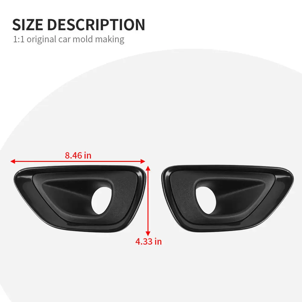 For 2014-2016 Jeep Grand Cherokee WK2 Original car Front Fog Light Lamp Cover Trim--Original Accessories - Image 9