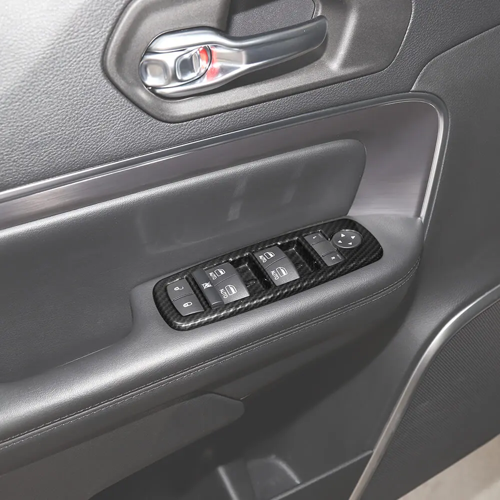 For 2014-2018 Jeep Cherokee 17 x Inner Center Console & Door Trim Kit - Image 5