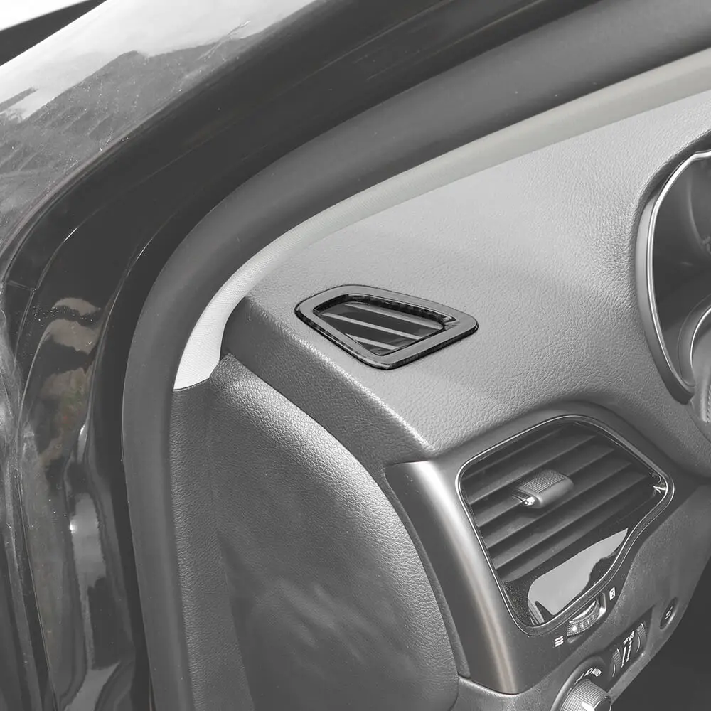 For 2014-2018 Jeep Cherokee 17 x Inner Center Console & Door Trim Kit - Image 9