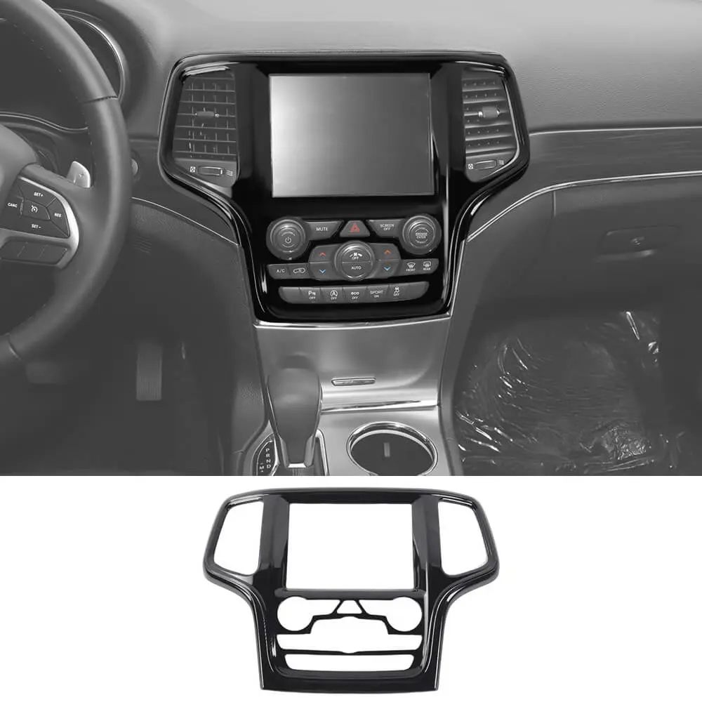 For 2014-2018 Jeep Grand Cherokee WK2 GPS Navigation Panel Trim Cover Bezel - Image 17