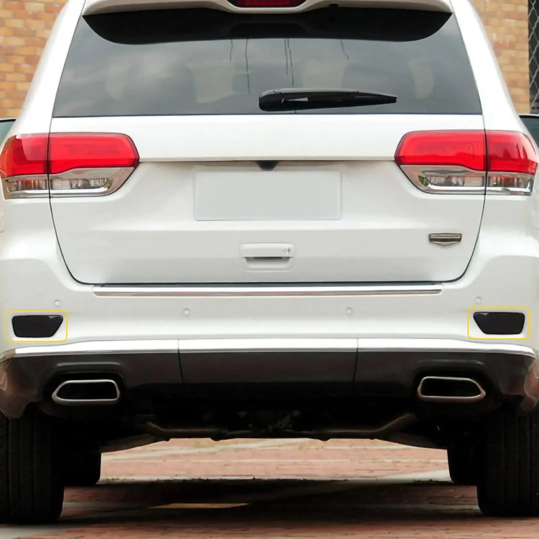For 2014-2020 Jeep Grand Cherokee WK2 Rear Taillight High Brake Light Fog Light Cover Trim Kit (7 pcs) - Image 3