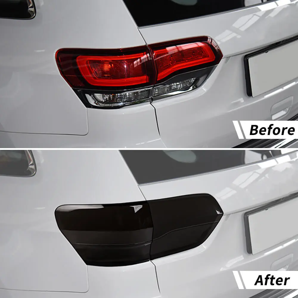 For 2014-2020 Jeep Grand Cherokee WK2 Taillight Rear Fog Light Lamp Cover Trim - Image 2