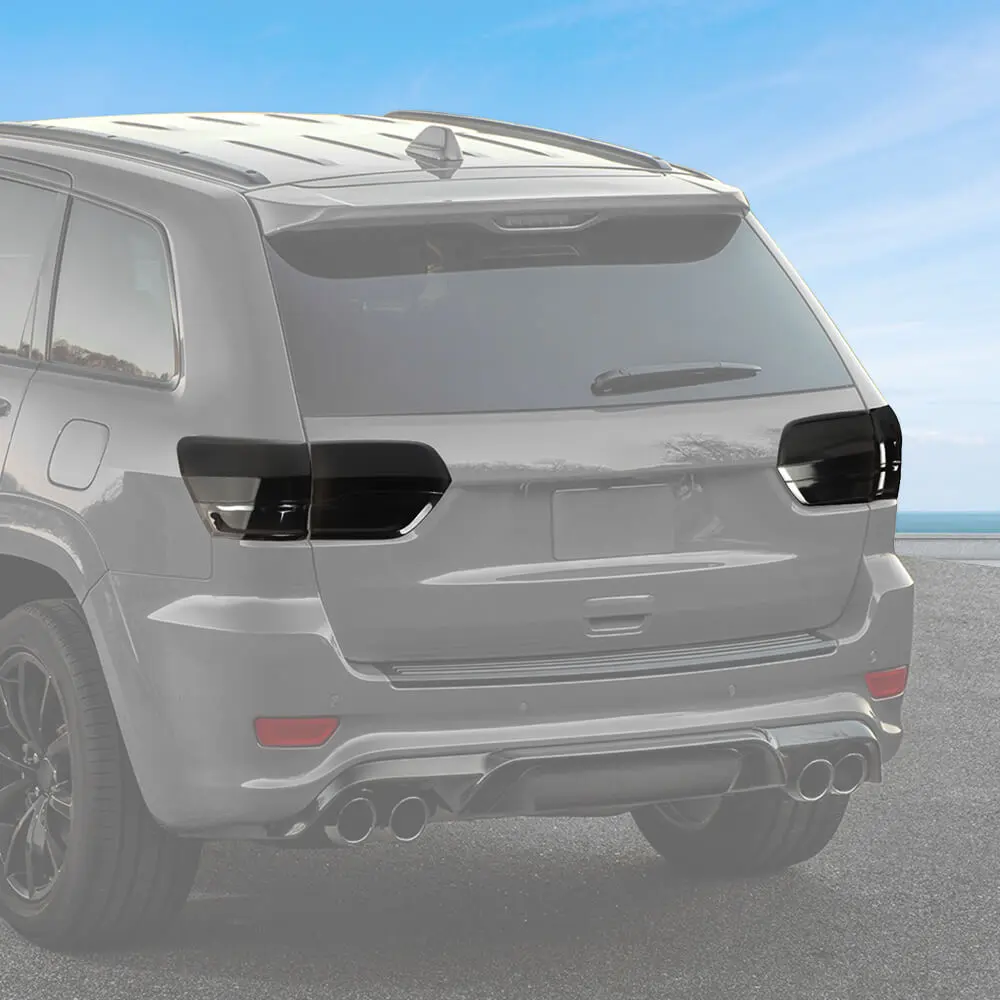 For 2014-2020 Jeep Grand Cherokee WK2 Taillight Rear Fog Light Lamp Cover Trim - Image 5