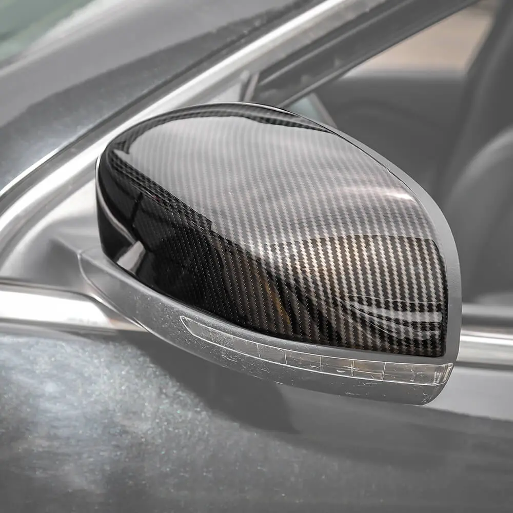 For 2014+ Jeep Cherokee /2017-2025 Compass Rearview Mirror & Door Handle Cover Trim Kit - Image 3