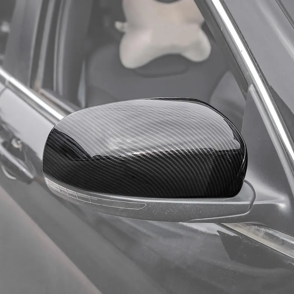 For 2014+ Jeep Cherokee /2017-2025 Compass Rearview Mirror & Door Handle Cover Trim Kit - Image 4