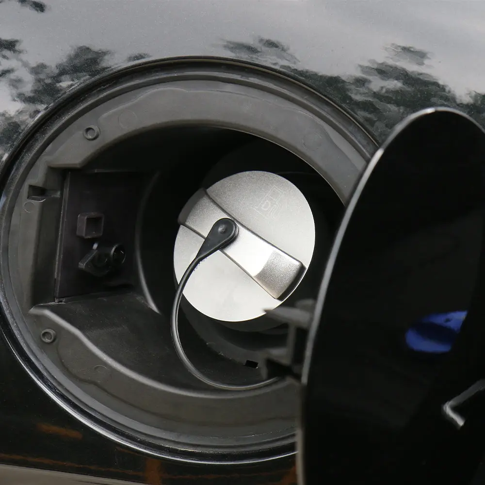 For 2014+ Jeep Cherokee Aluminum Alloy Inner Fuel Gas Lid Filler Tank Cap Door Trim Cover - Image 4