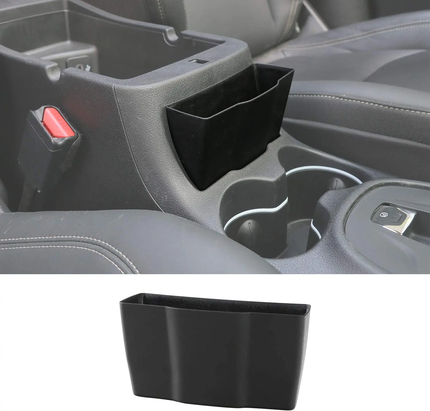 For 2014+ Jeep Cherokee Gear Shift Center Console Organizer - Image 11