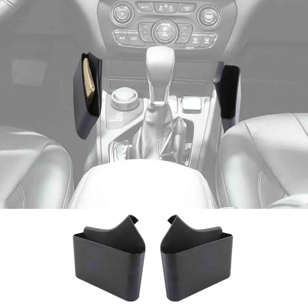 For 2014+ Jeep Cherokee Gear Shift Center Console Organizer - Image 9
