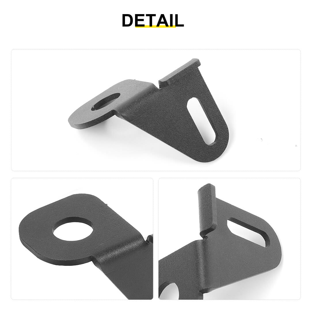 For 2014+ Jeep Wrangler JK JL Side A-pillar Corner Antenna Mounting Bracket Accessories - Image 10
