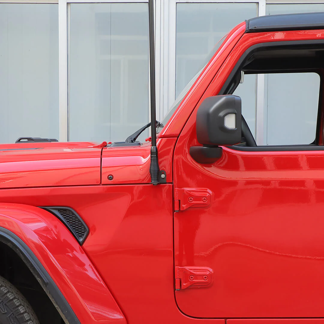 For 2014+ Jeep Wrangler JK JL Side A-pillar Corner Antenna Mounting Bracket Accessories - Image 4