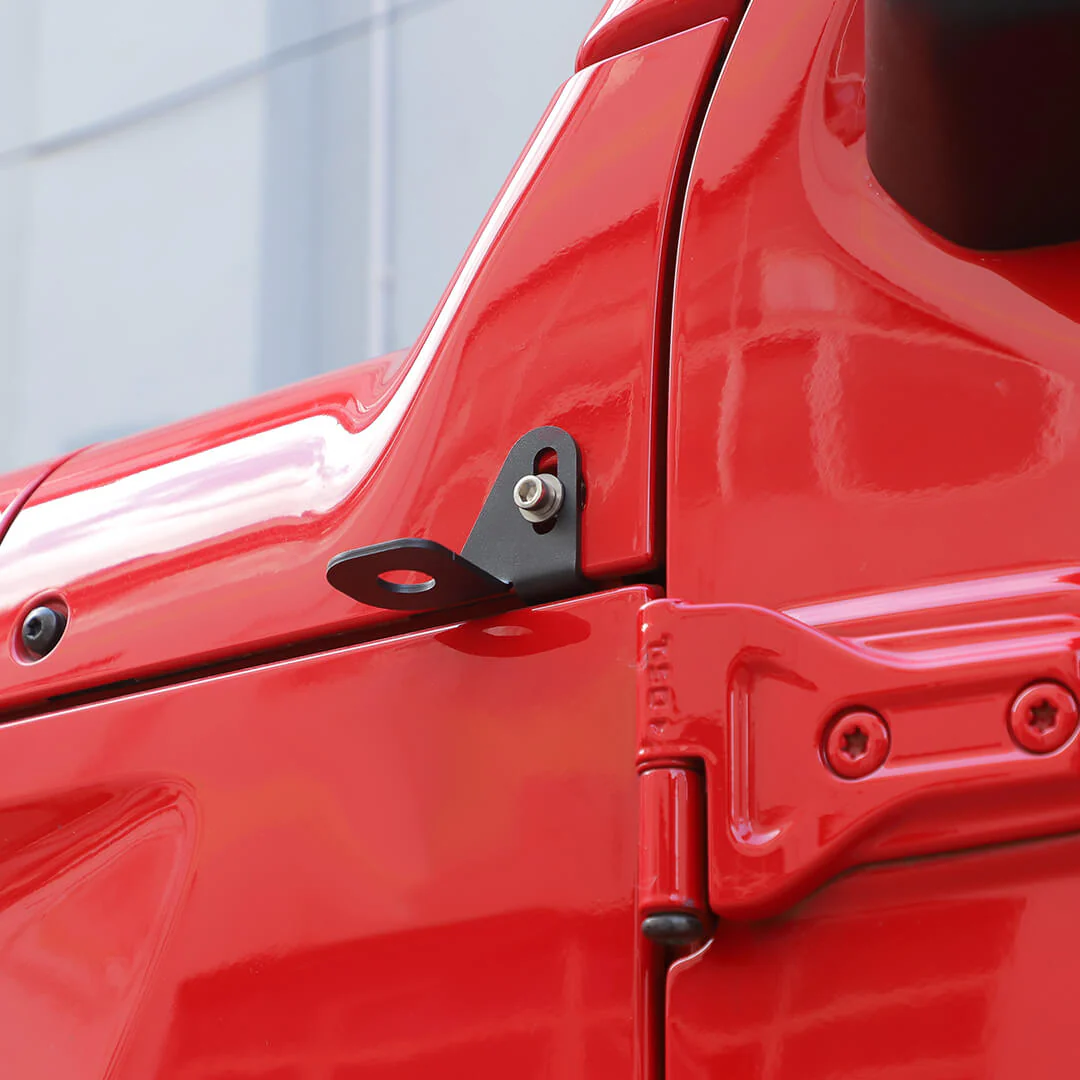 For 2014+ Jeep Wrangler JK JL Side A-pillar Corner Antenna Mounting Bracket Accessories - Image 5