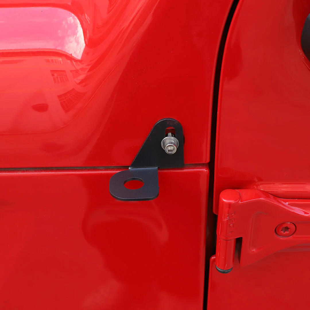 For 2014+ Jeep Wrangler JK JL Side A-pillar Corner Antenna Mounting Bracket Accessories - Image 6