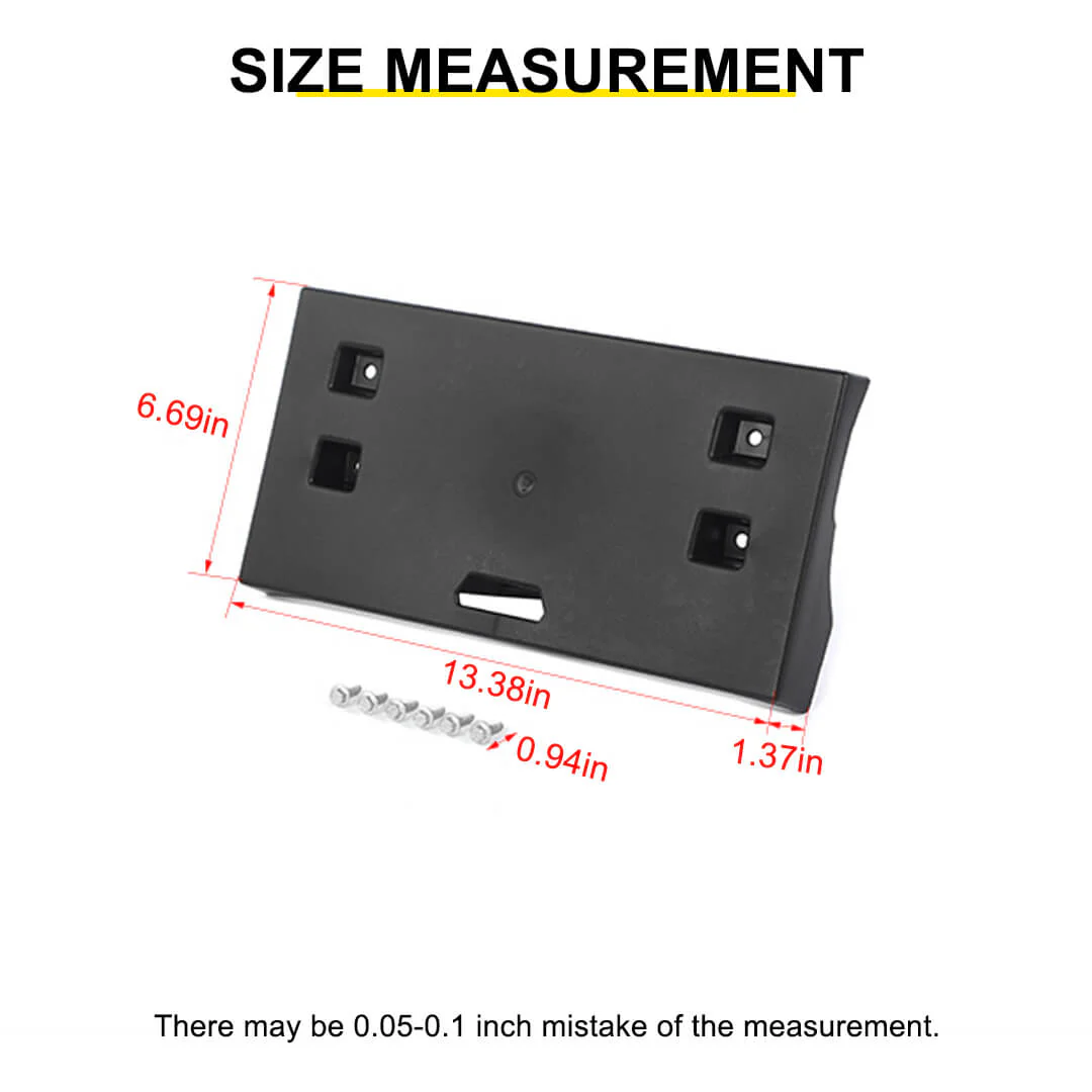 For 2015-2018 Jeep Renegade Front Bumper License Plate Mounting Bracket - Image 8