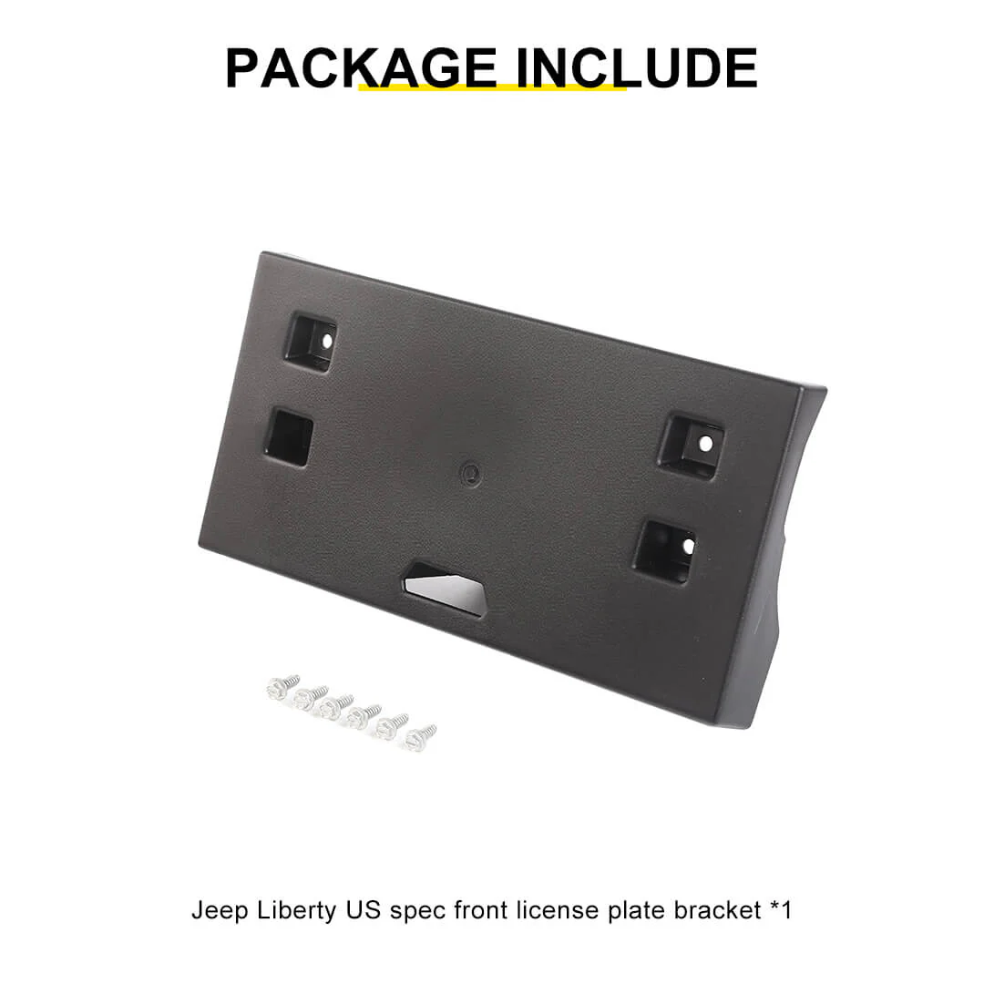 For 2015-2018 Jeep Renegade Front Bumper License Plate Mounting Bracket - Image 9