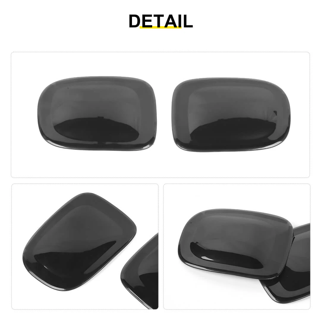 For 2015+ Jeep Renegade Exterior Rear Fog Light Lamp Guard Cover Trim (2 pcs) - Image 6