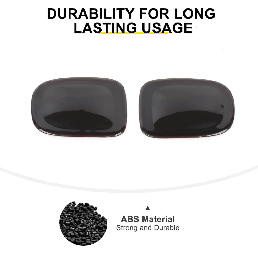 For 2015+ Jeep Renegade Exterior Rear Fog Light Lamp Guard Cover Trim (2 pcs) - Image 7