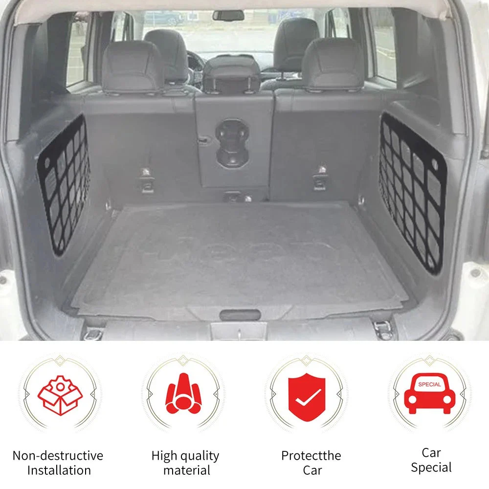 For 2015+ Jeep Renegade Rear Trunk Expansion Luggage Rack Cargo Shelf (2 pcs) - Image 5