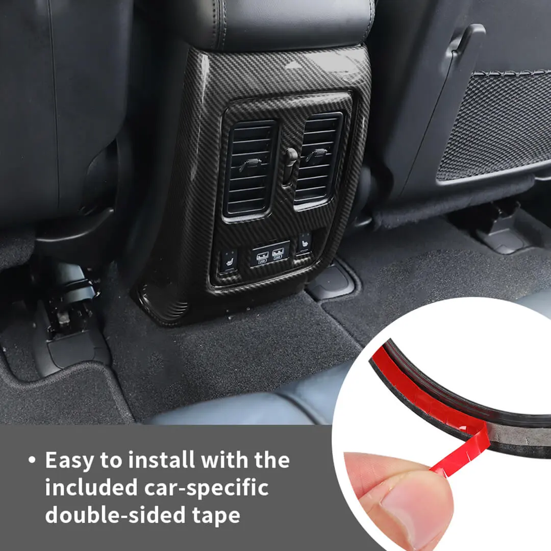 For 2016-2018 Jeep Grand Cherokee WK2 Interior Center Console Full Trim Cover Kit (24 pcs) - Image 13
