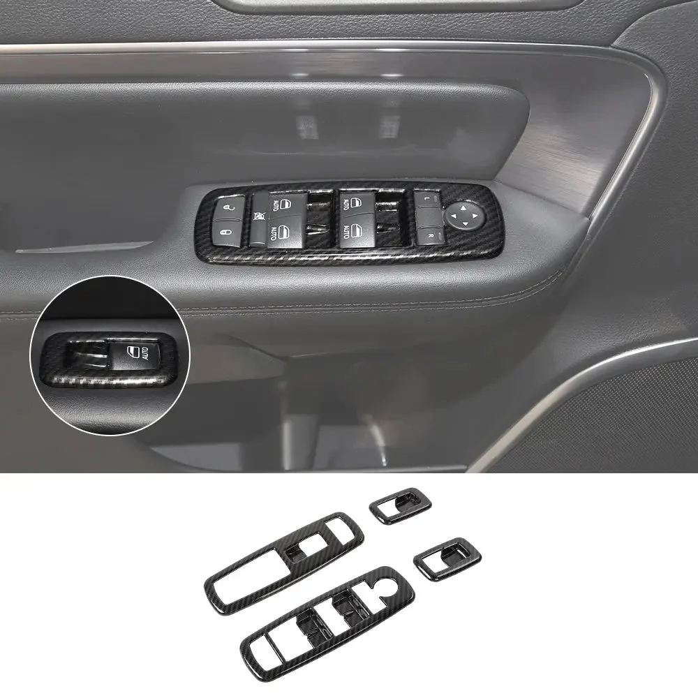 For 2016-2018 Jeep Grand Cherokee WK2 Interior Center Console Full Trim Cover Kit (24 pcs) - Image 7