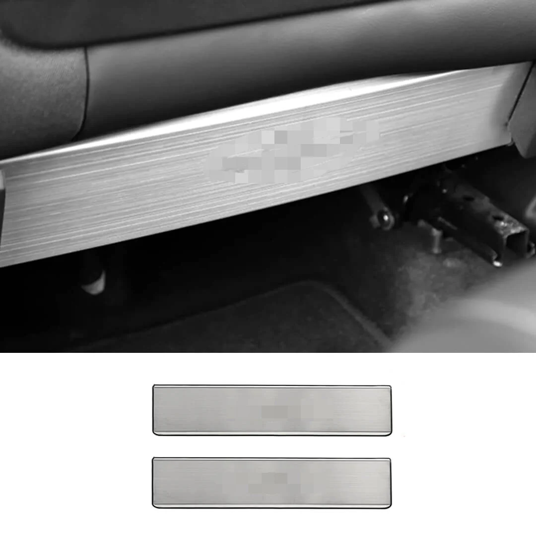 For 2016+ Jeep Renegade/2017+ Compass Seat Back Panel Anti-Kick Anti-Dirty Panel Protection Trim Cover (2 pcs)