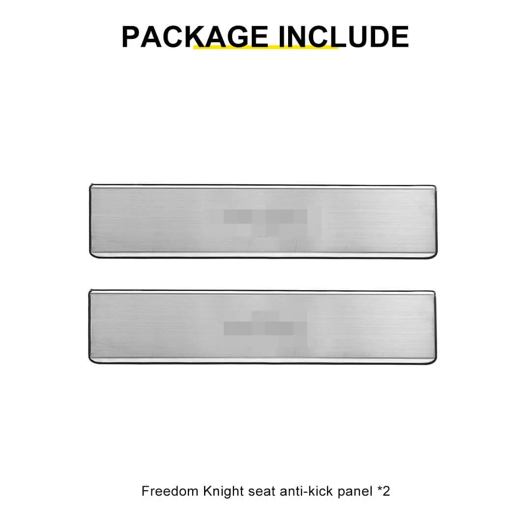 For 2016+ Jeep Renegade/2017+ Compass Seat Back Panel Anti-Kick Anti-Dirty Panel Protection Trim Cover (2 pcs) - Image 11