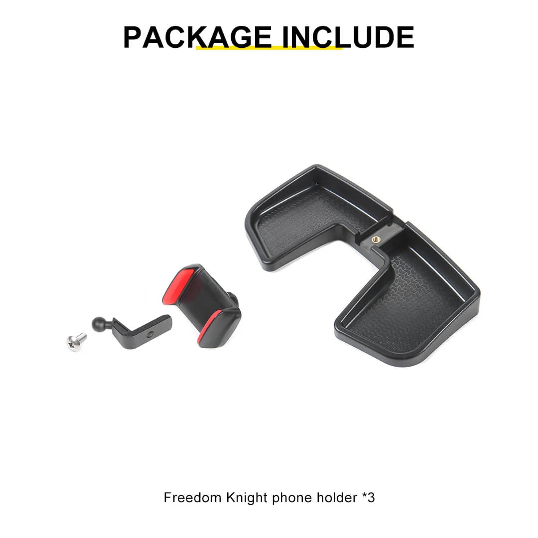 For 2016+ Jeep Renegade Center Console Multi-Mount Phone Bracket Holder Storage Tray Accessories - Image 9