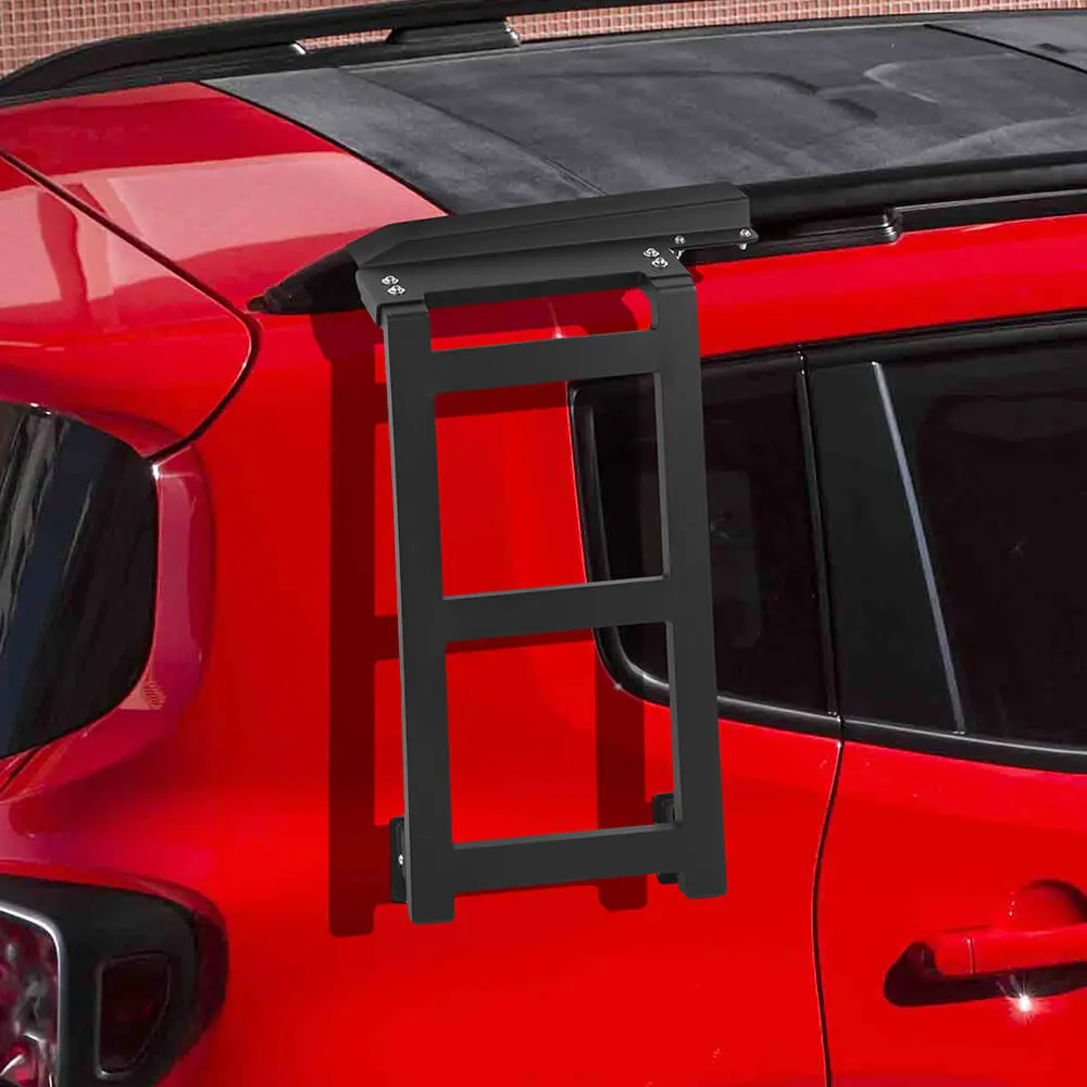 For 2016+ Jeep Renegade Rear Car Window Ladder Roof Climbing Rack Ladder - Image 3