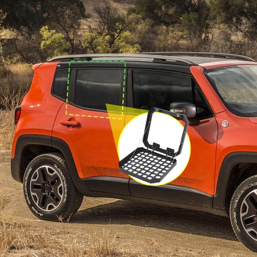 For 2016+ Jeep Renegade Rear Right Window Glass Armor Cover Shield - Image 3