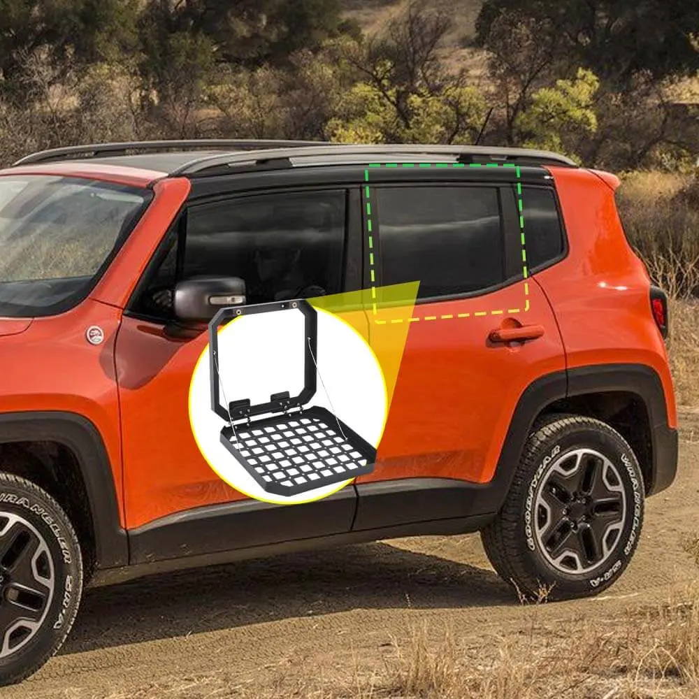 For 2016+ Jeep Renegade Rear Right Window Glass Armor Cover Shield - Image 5