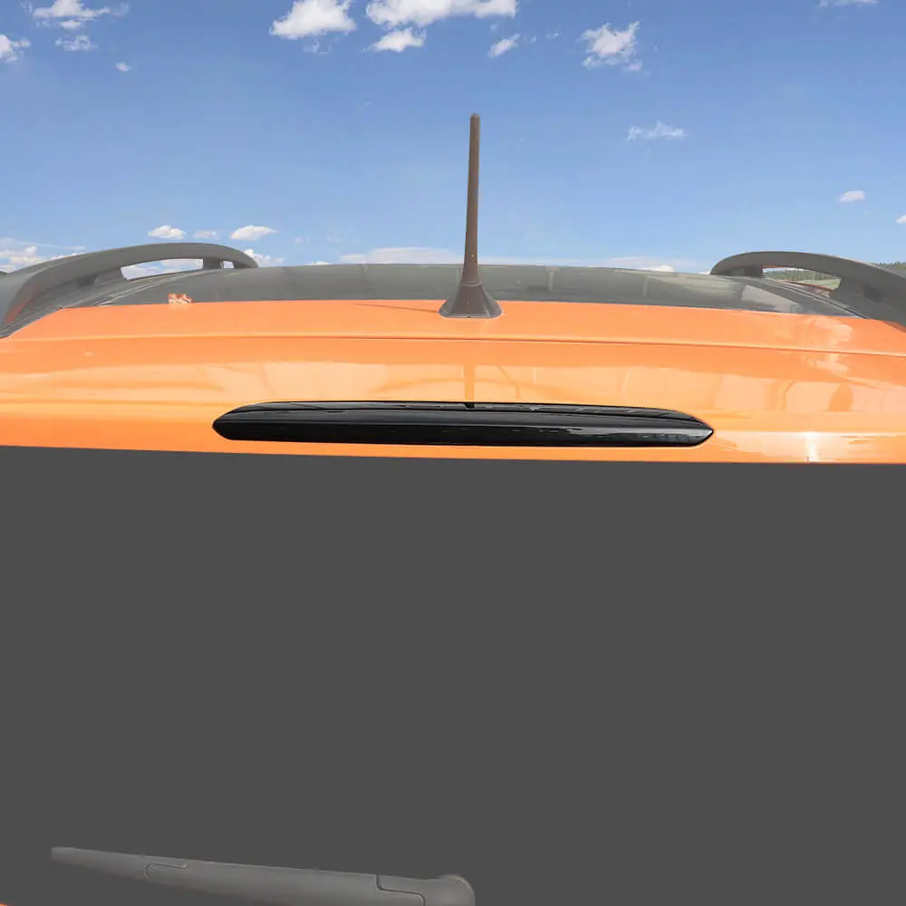 For 2016+ Jeep Renegade Smoked Black High Brake Lamp Light Cover Trim - Image 3