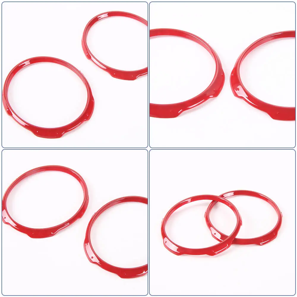 For 2017-2020 Jeep Compass Dashboard Instrument Cover Ring Trim – Interior Gauge Cluster Decoration - Image 9