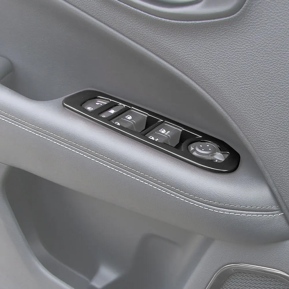 For 2017-2020 Jeep Compass Door Window Lift Switch Cover Panel Trim - Image 16