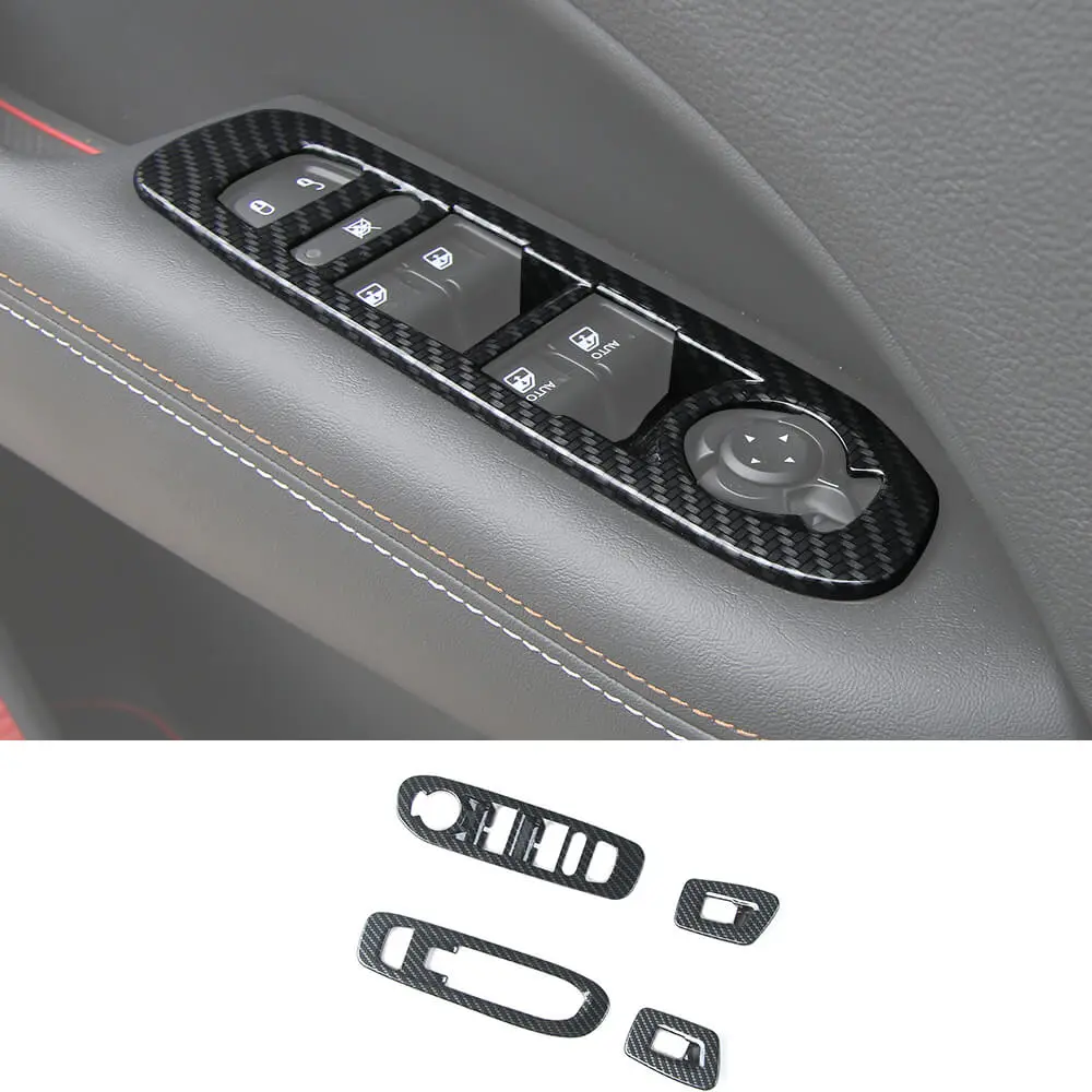 For 2017-2020 Jeep Compass Door Window Lift Switch Cover Panel Trim - Image 18