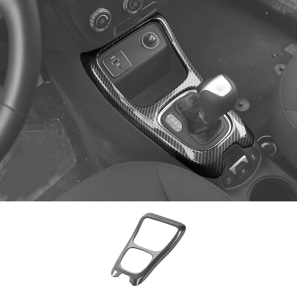 For 2017–2020 Jeep Compass Gear Shift Panel Frame Trim Cover – Interior Console Decor