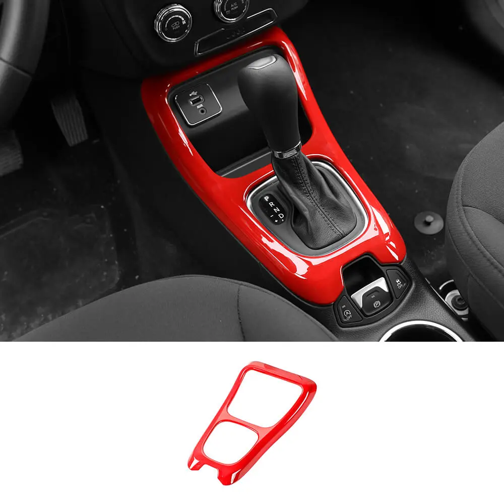 For 2017–2020 Jeep Compass Gear Shift Panel Frame Trim Cover – Interior Console Decor - Image 10